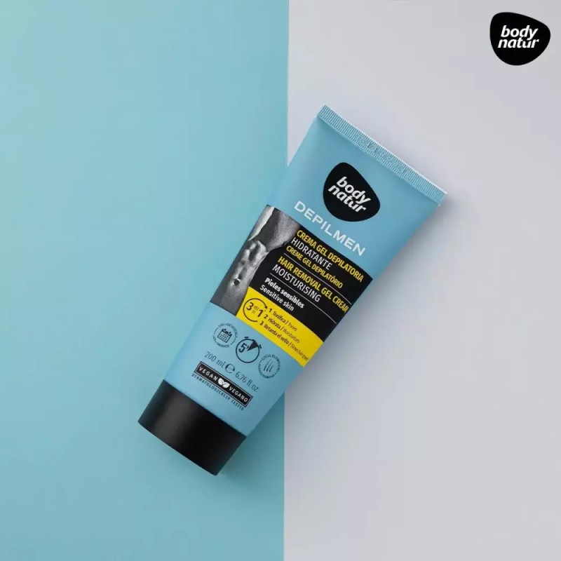 Man 제모크림 맨 바디 센시티브 스킨 200ml Depilatory Cream for