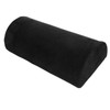 Half Moon Pillow Black Ankle Knee Neck Lumbar Support Cushion