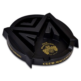 Macanudo Club Macanudo Round Cigar Ashtray - Black