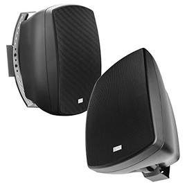 OSD Audio Patio Pro Speaker 5.25" Indoor Outdoor IP65 Composite Cabinet Black Pair AP525