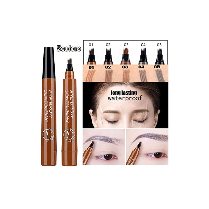Professional Eyebrow Pencil, Waterproof, Easy and Easy to Shape Eyebrows,