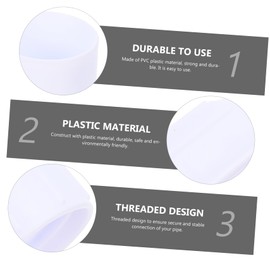 Sosoport Pool Hose Adapter Mm Stainless Throat Tube for Vacuum Vacuum Pool Cleaning Machine Connector