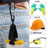 SRTSTR Pack of 6 Glove Holders, Work Gloves, Grabber Clip,