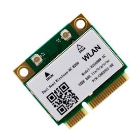 HighZer0 Electronics Wireless-AC 8260 Media tarjeta de red PCIe | 867 Mbps con soporte Bluetooth 4.2 | Pieza de repuesto HMC WLAN 8260.Tarjeta Wi-Fi HMWG 8260HMW