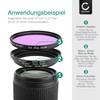 CELLONIC® Step Up Ring Filter Adapter Set: Lens Filter Thread