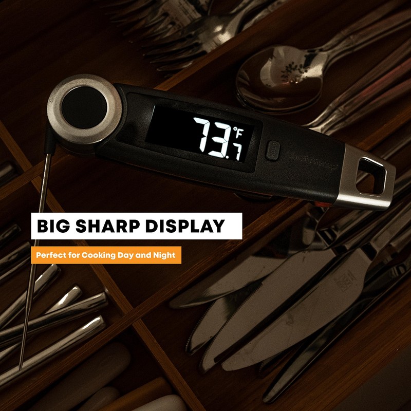 Finaltouch X10 Instant Read Digital Meat Thermometer NSF Certified Waterproof