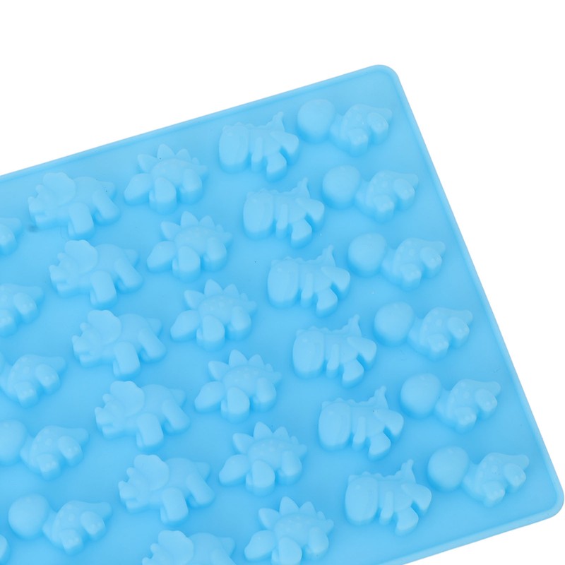10pcs Silicone Candy Mold Mini Dinosaur Bear Heart Donut Shape