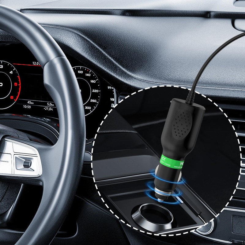 XMHEIRD Car DC Adapter for Rockford RFDPPJS2976DLX Portable Pocket Charger
