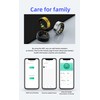 Smart Ring, Fitness Health Tracker Ring w/Sleep Heart Rate Blood