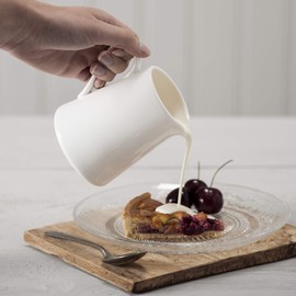 WM Bartleet & Sons 1750 T375 Straight Sided Jug, White,300ml