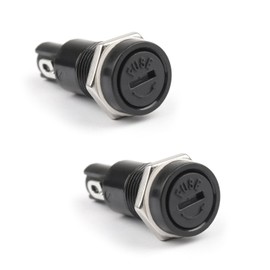 Topteng SCI R3-11 Model, Professional Quality 5 x 20mm Fuse Holder for AC 250V 10A (2P, 2, PCS)