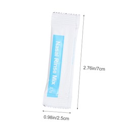 OHPHCALL Nasal Rinse Salt 2.7g x 40 Packs Saline Salt for Baby Adults Saline Nasal Rinse Packets