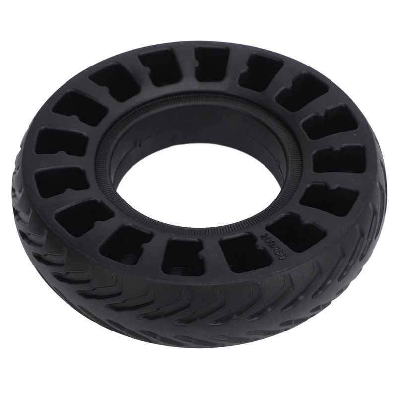 Electric Scooter Tire Professional 200x50 Rubber Solid Wheels Replacement Tire