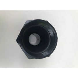 Fasster C31 -8AN Male To -10AN Female BLACK Coupler / Union W/ Internal Oring 8 To 10