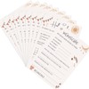 Pack of 25 Baby Shower Games Cards Baby Cards to