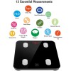 FitIndex Smart Body Fat Scale -13 Body Composition Analyzer -