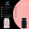 Maca Roja Orgánica 100 Pura Cápsulas Suplemento Alimenticio Saisa Herbal