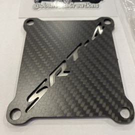 Dodge Carbon Fiber + 304SS Plate, “SRT-4” Coil Pack Cover, for 03-05 Dodge Neon SRT-4