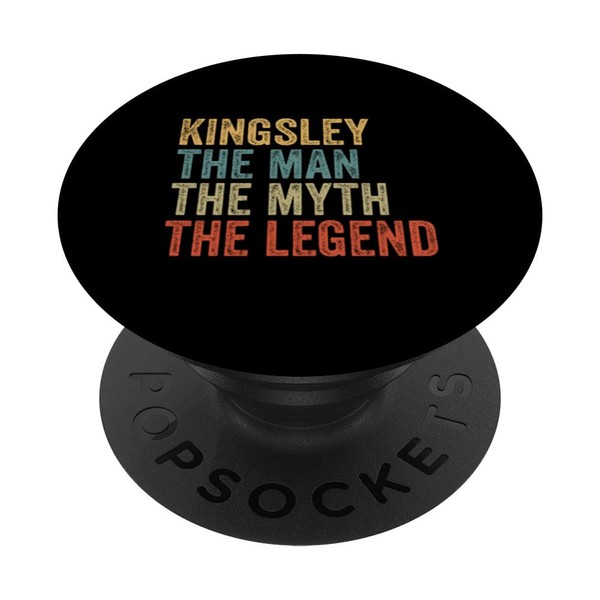 Kingsley the man the myth the legend PopSockets Swappable PopGrip