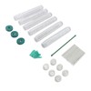 6PCS Plastic Moss Poles for Monstera Small Medium Climbing Plants