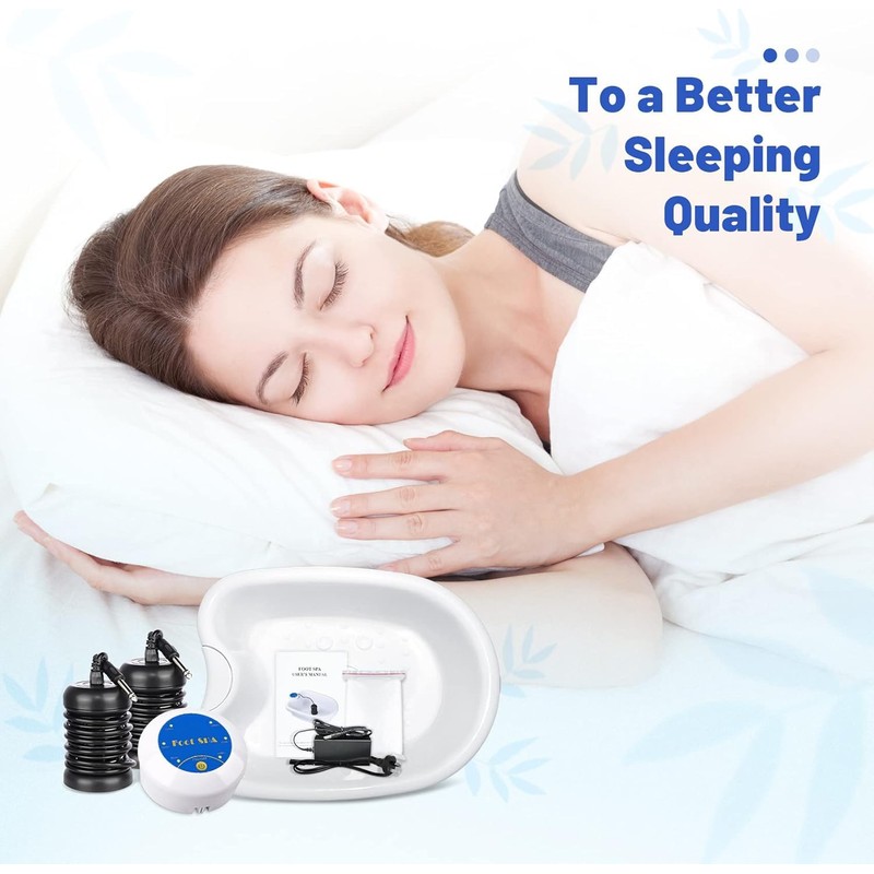 Ionic Foot Bath Detox Machine, Portable Feet Detox Machine for