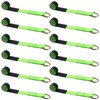 Wowangce 12 Pack Tow Truck Straps Lasso Wheel Lift Straps
