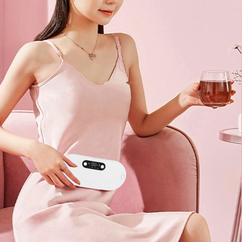 Cordless Waist Heating Belt for Cramps 4 Modes 3 Levels