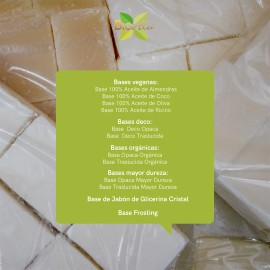 Base De Jabón De Leche De Cabra 1kg