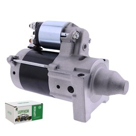 12V 0.6KW 9T Starter Motor EG371-63010 EG371-63011 Compatible for Kubota ZG222 ZG227 ZG222A-AU ZG222A-AU ZG327P ZG327PA-AU Zero-Turn Mower for Kawasaki Eng FH721D