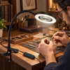 10X Magnifying Glass for Close-Up Work – 3 Color LED