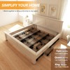 NADAMOO Under Bed Storage with Wheels, 1 Pack Rolling Under