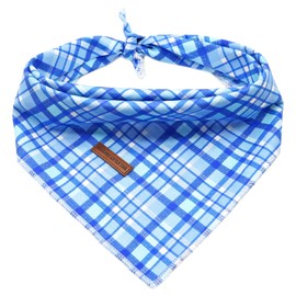 Elegant little tail Dog Bandana Summer Pet Gift Dog Bib Soft Adjustable Square Dog Bandana for Small Medium Large Dogs