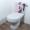 Wirquin 10724144 Easy Double Flush Mechanism and Jollyfill Side Float