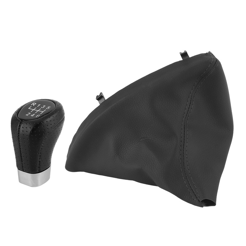 6 Speed Car Shift Knob with Dustproof Cover Fit for