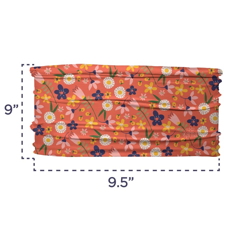 Karma Bows Headband for Women - Thin - Fabric Headband