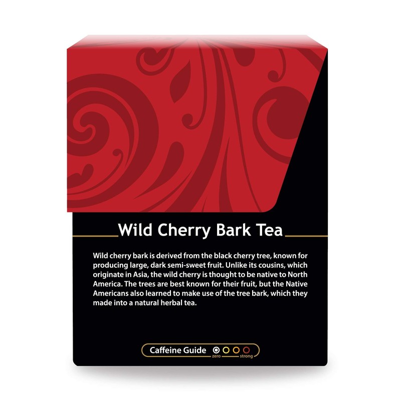Buddha Teas Organic Wild Cherry Bark Tea - OU Kosher,