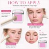 Blendable Powder Blush for Cheeks with Brush, Berry Muse