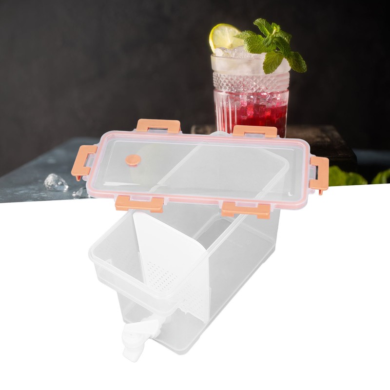 3.5L Drink Dispenser with Spigot Rubber Ring Safe Large Capacity