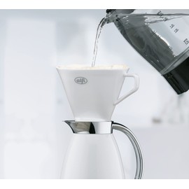 alfi 0096010000 Kaffeefilter aroma plus Porzellan, weiss