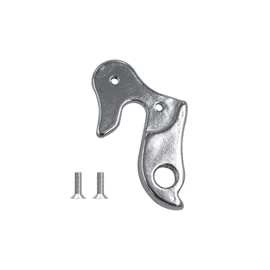 Derailleur Hanger 339, Compatible with Norco Part #913000-001, Replaces Hanger 485 D627, for Norco, Schwinn, Mongoose, Decathlon, HARO, Silverback, with Mounting Bolts, Silver