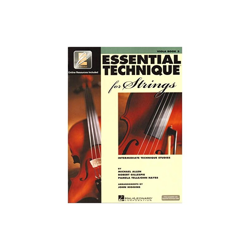 Hal Leonard Essential Technique for Strings - Viola (Book 3