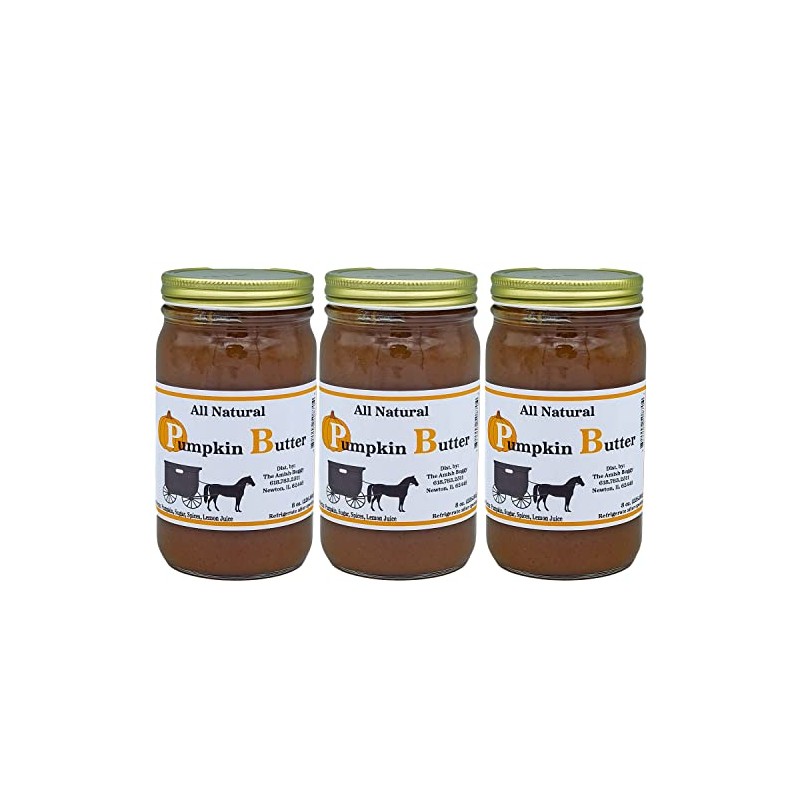 Flavored Butters Pumpkin - 8 Oz Jar - Qty 3