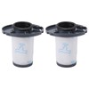 2PCS Robot Vacuum Filters Detachable Robot Vacuum Filters for Rowenta