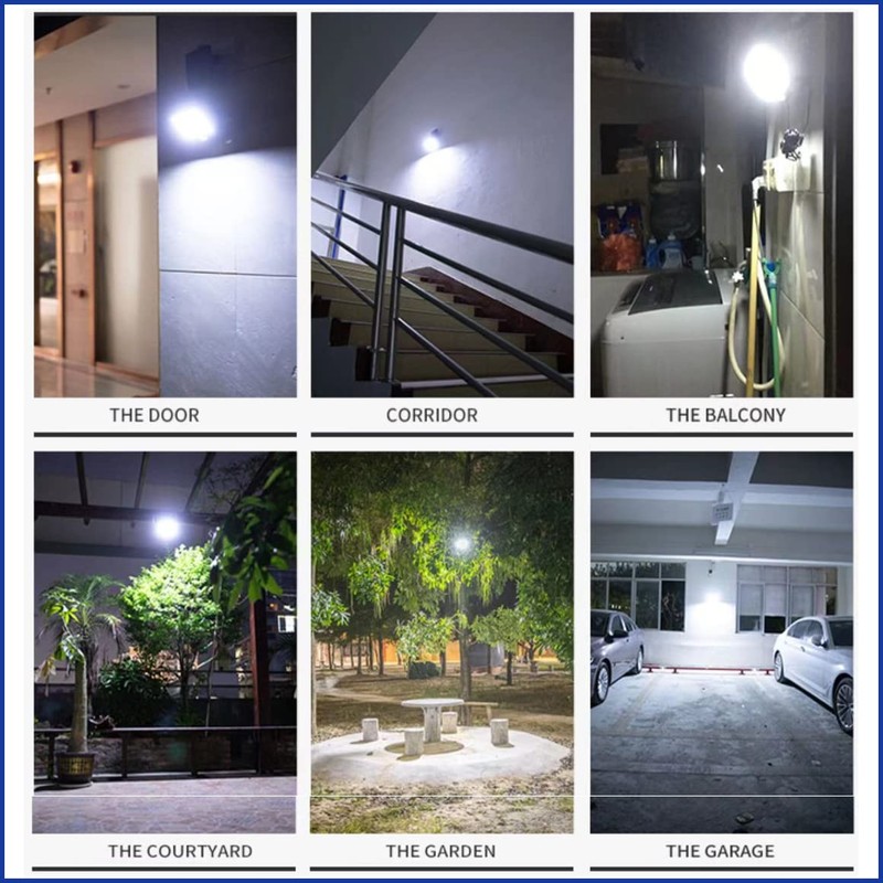 Solar Barn Light Outdoor Waterproof 56 LED 700Lum Shed Light