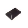 Fence Post Plastic Black Cap 4x6 (3 5/8" X 5