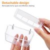 DECHOUS 2Pcs Bird Feeders for Cage: No Mess Parakeet Cage