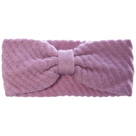 Onlida Struc Knit Headband, Crocus Petal.