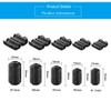 Topnisus [Pack of 10] Clip-on Ferrite EMI Cable Cores for