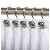 Utopia Alley Shower Hooks - Shower Curtain Rings for Bathroom