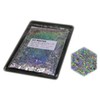 DIY MASTER Rainbow Glitter Flake Stripe Pattern 1mm 100g